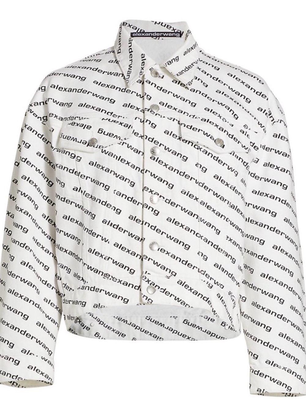 Alexander Wang White Denim Jacket